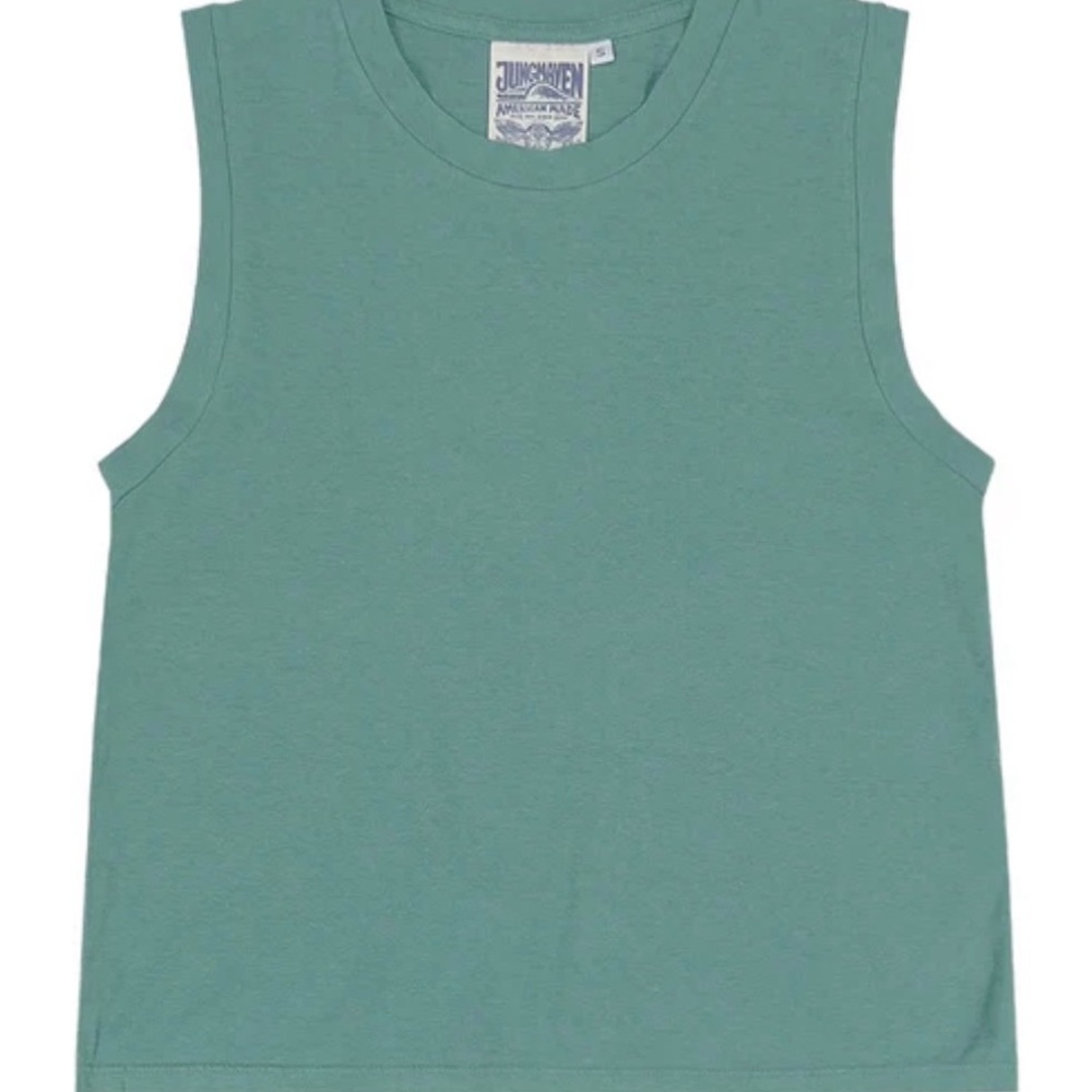 Jungmaven Green Muscle Tee